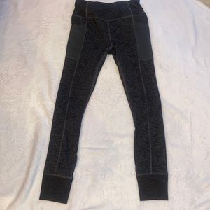 grey avis small yoga pants/ leggings with pockets